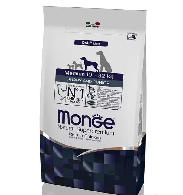 Корм для щенков Monge